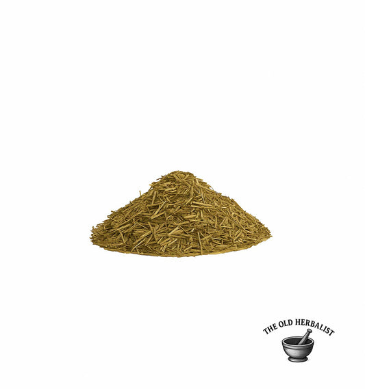 pile of Dried vervain herb