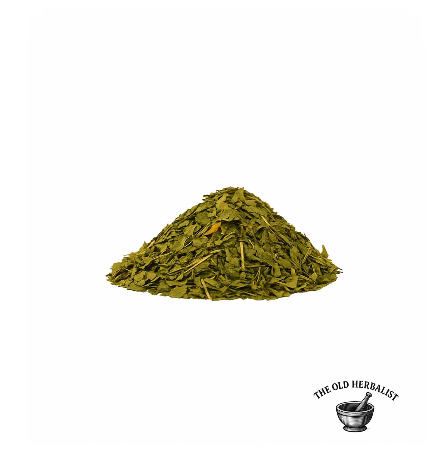 Pile of Dried gymnema leaves