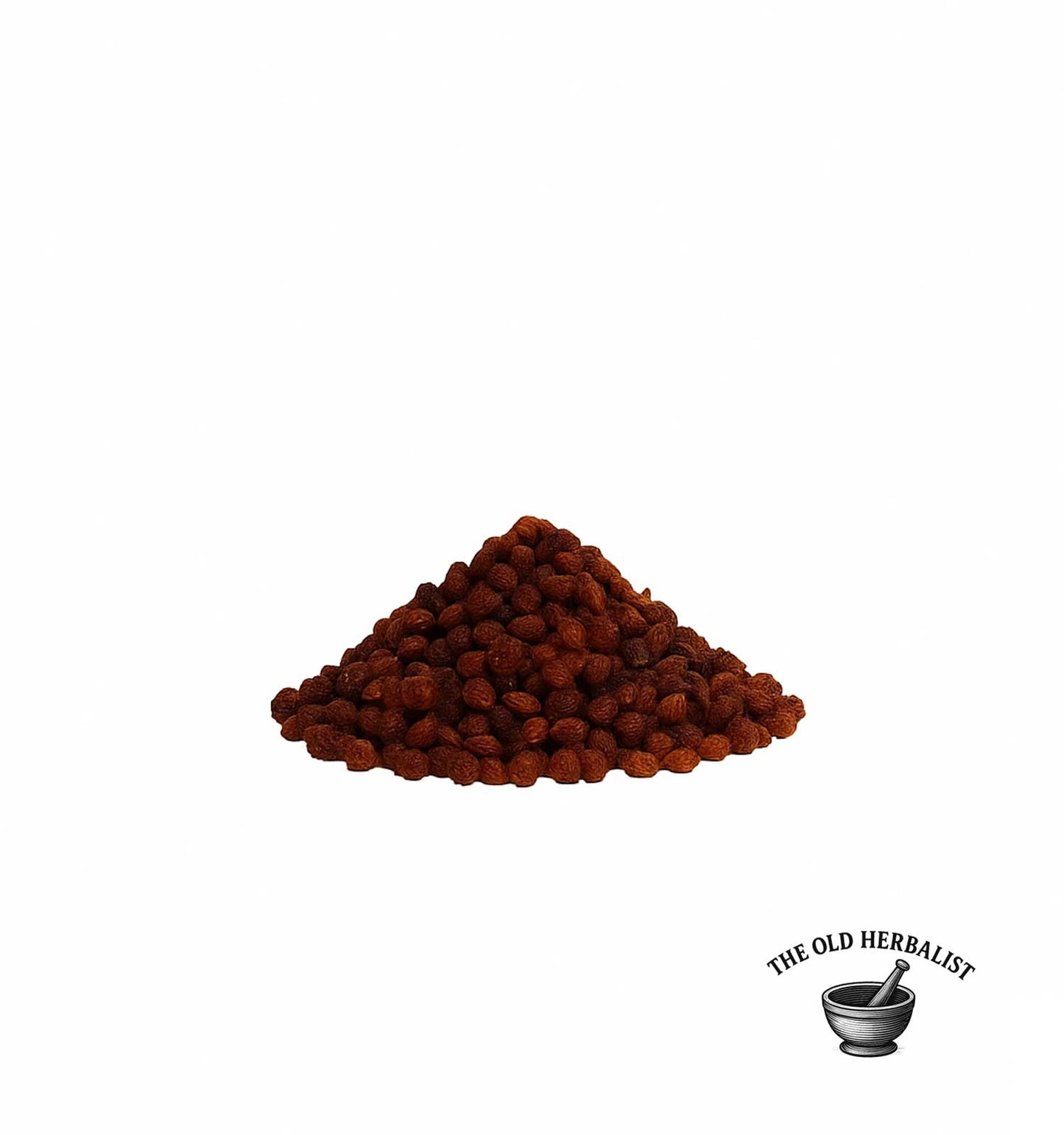 pile of dried sea buckthorn berries