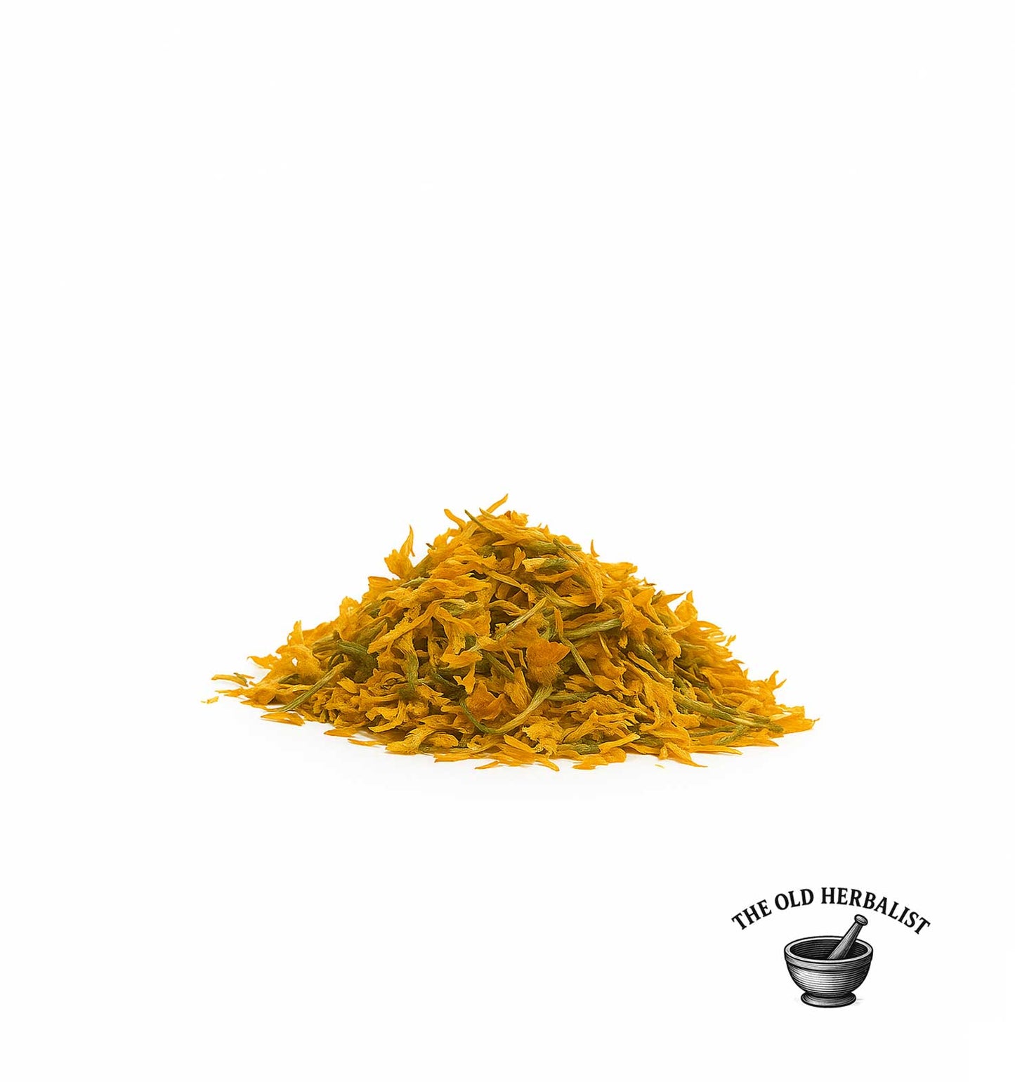 pile of Dried acacia flowers