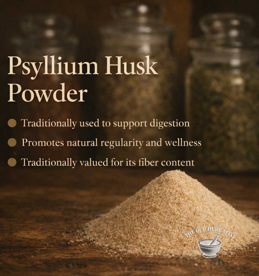 Finely ground psyllium husk powder for culinary and wellness use.