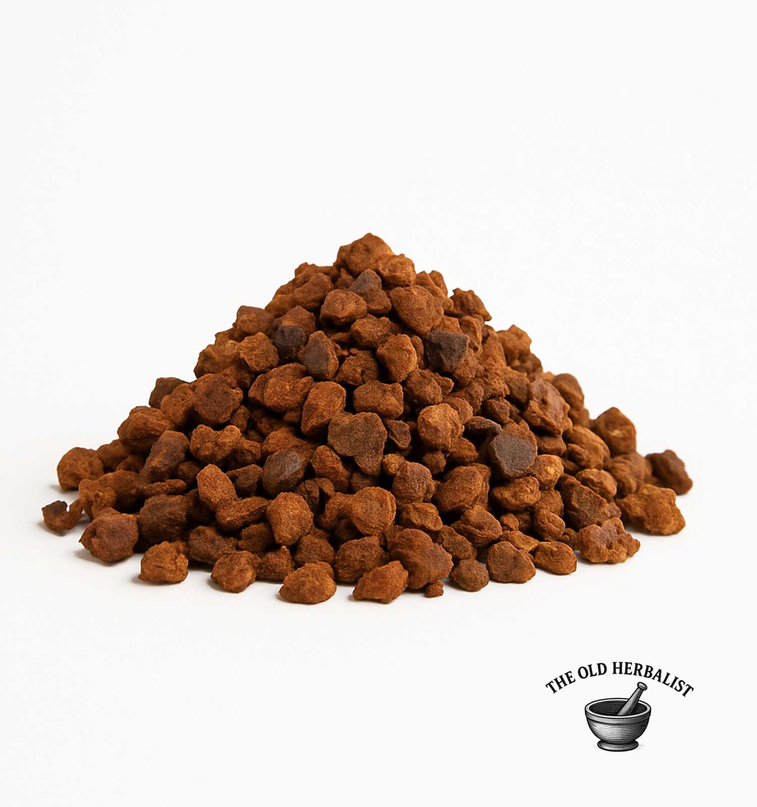 pile of Crushed kola nuts