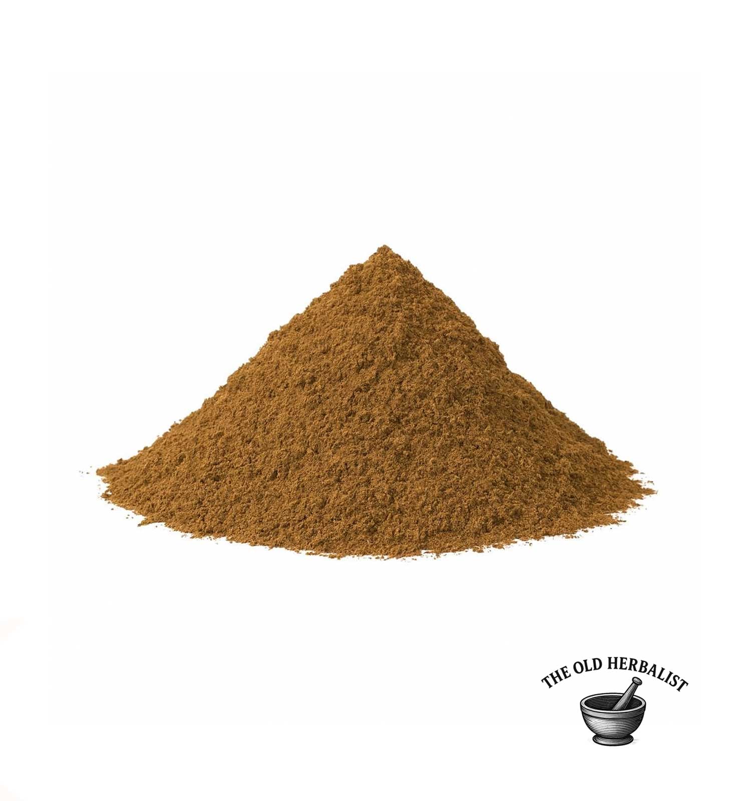 Finely ground senna powder for traditional herbal use.