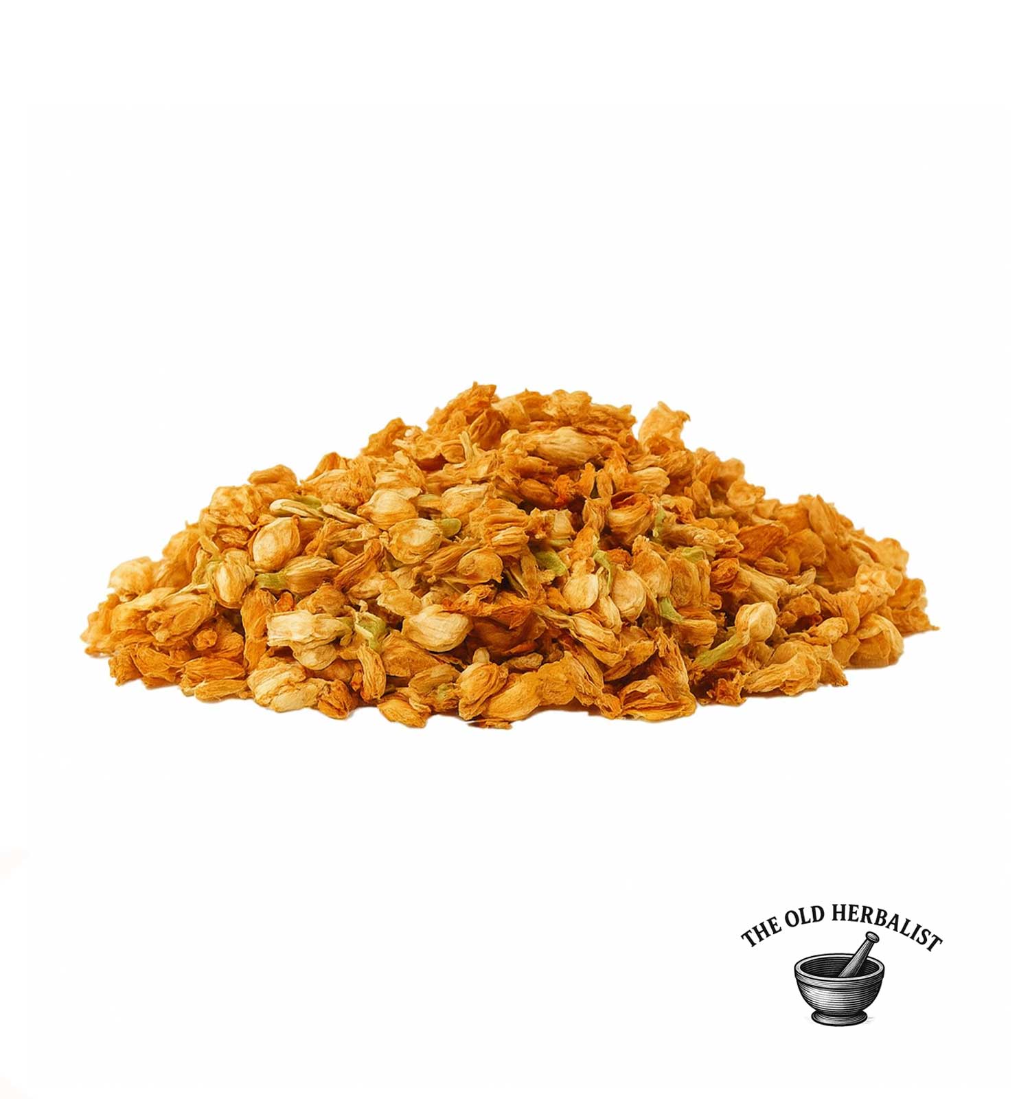 Loose jasmine blossoms for tea, aroma, and natural rituals.