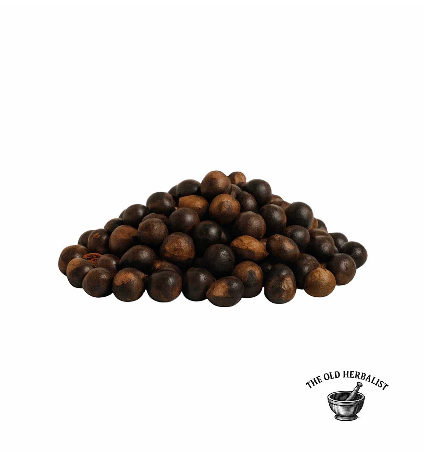 Dried guarana seeds for tea and wellness use.