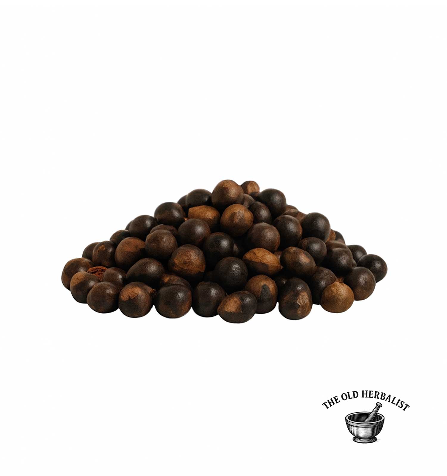 Dried guarana seeds for tea and wellness use.