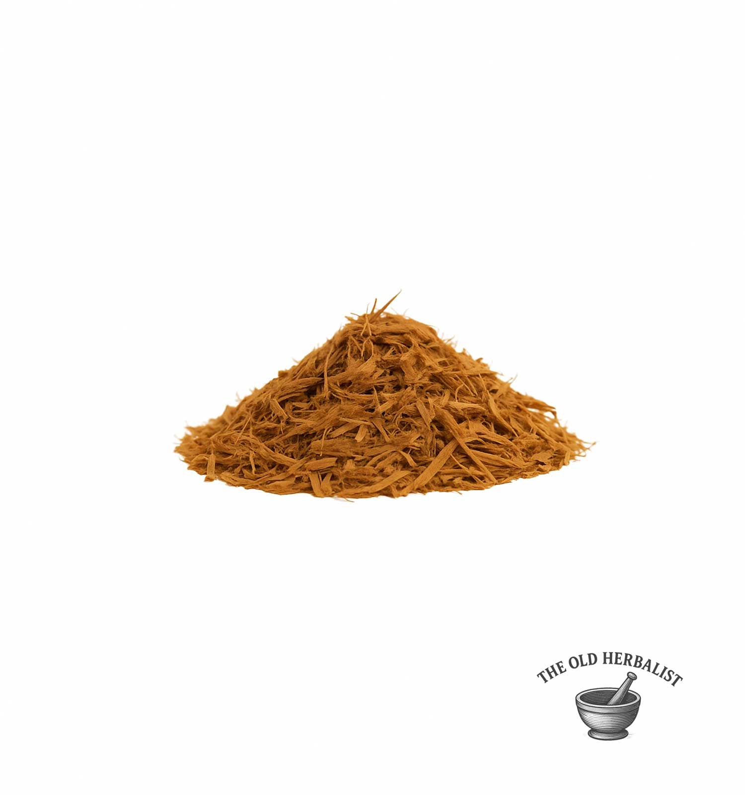 Loose witch hazel bark pieces for traditional herbal use.