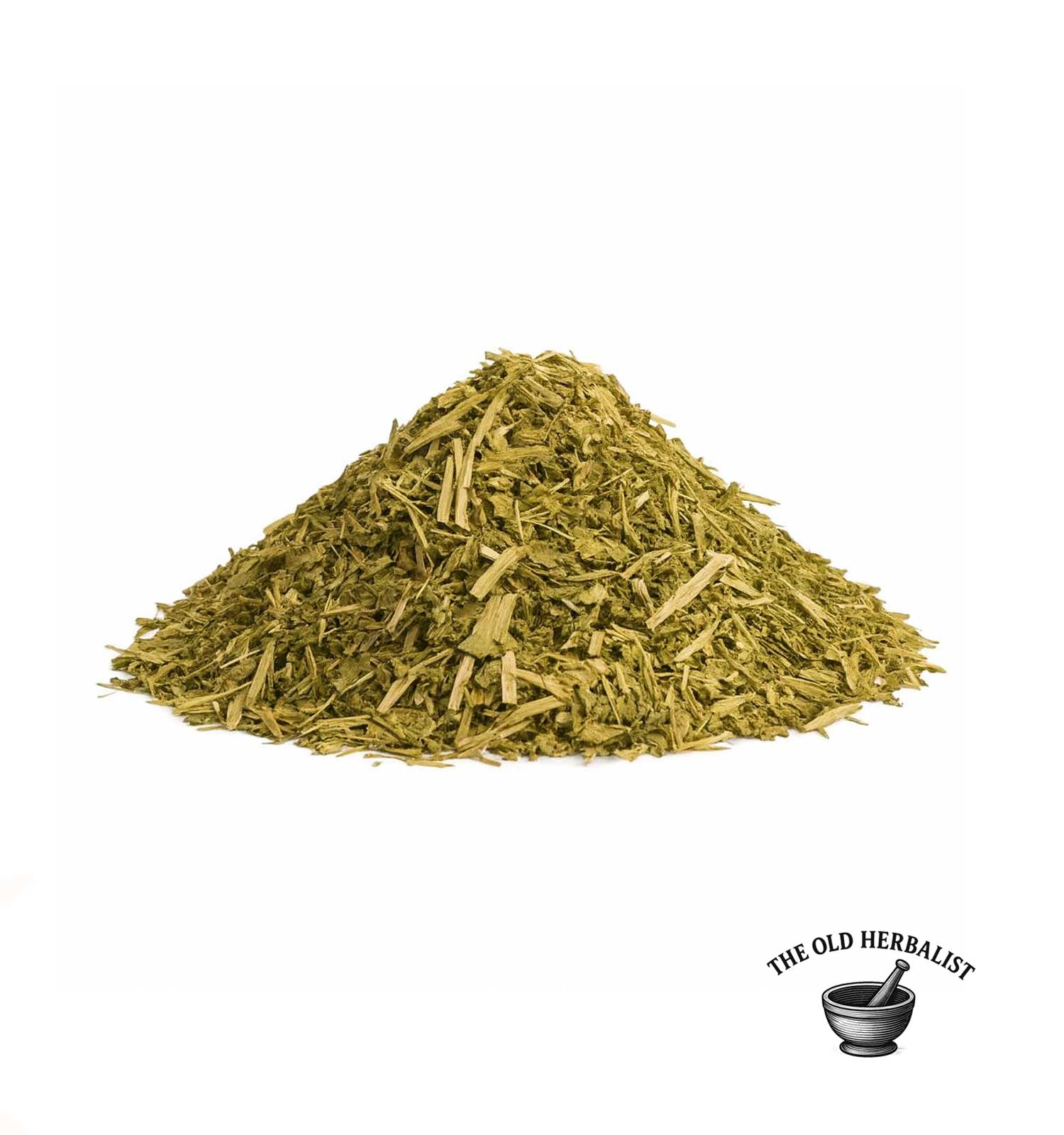 Loose dried watercress herb for tea and culinary use.