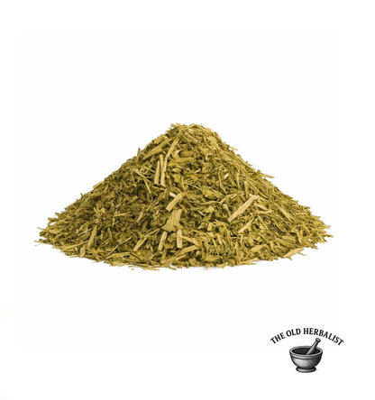 Loose dried watercress herb for tea and culinary use.