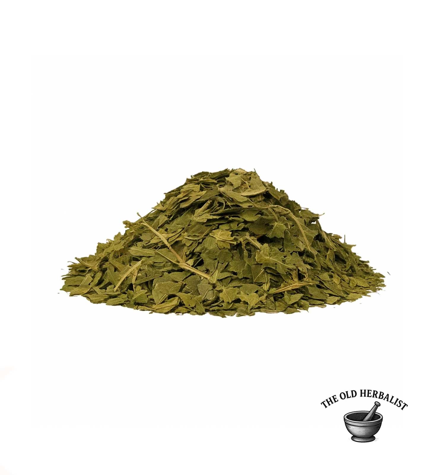 Loose black currant leaves for herbal infusion and wellness.