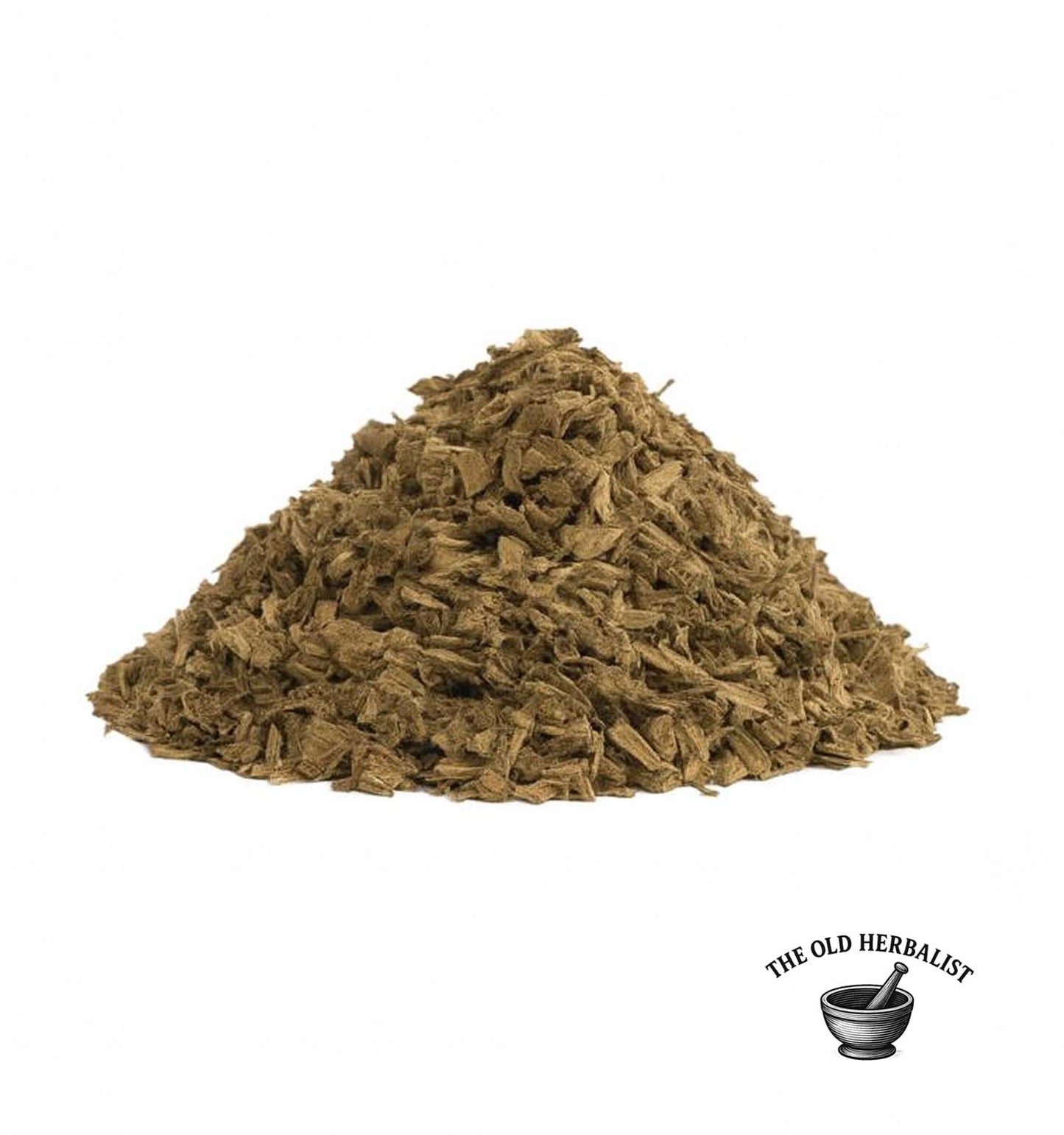 Cut artichoke leaves for tea and herbal use.