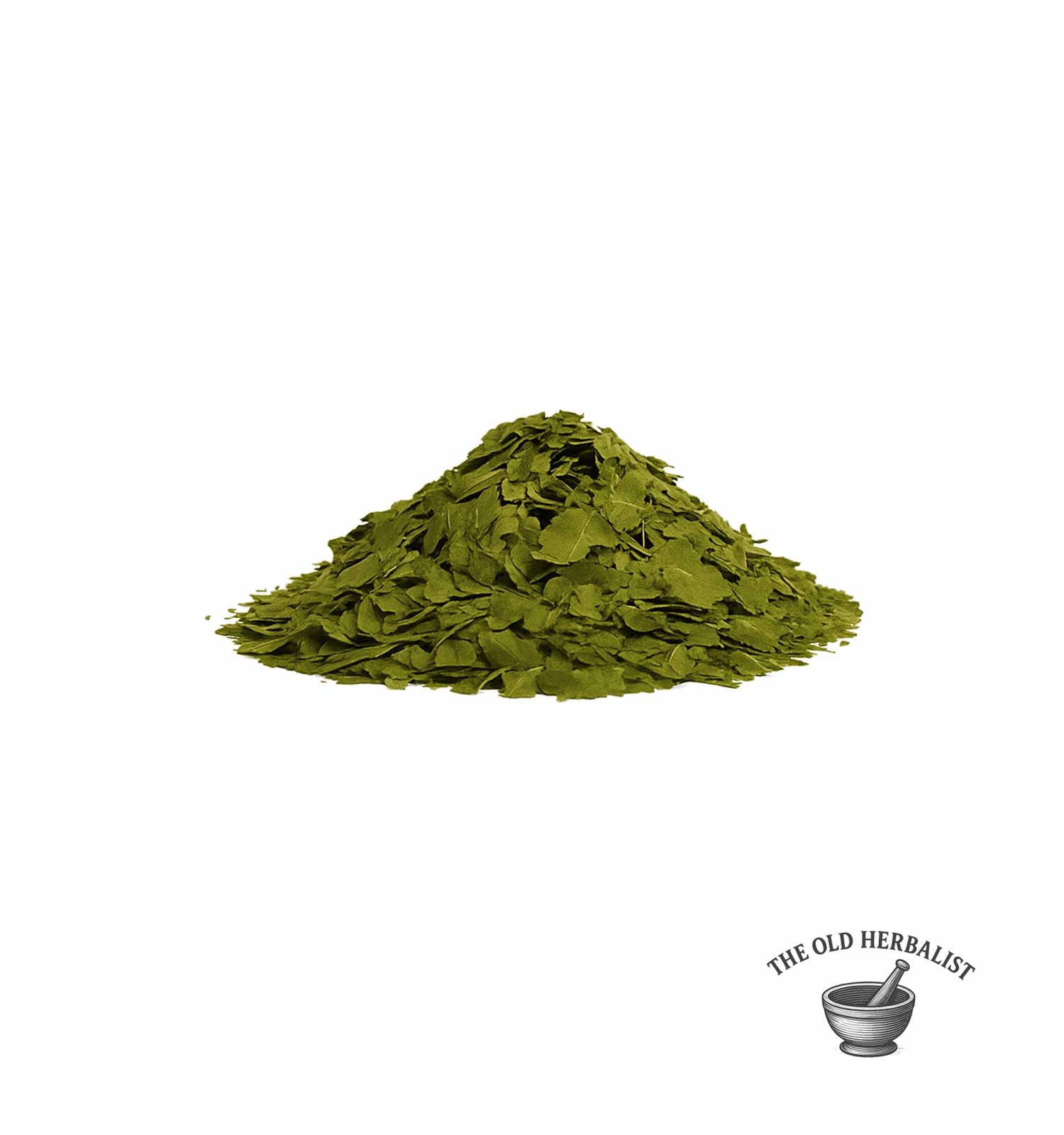 Loose mulberry leaf tea leaves for natural wellness use.
