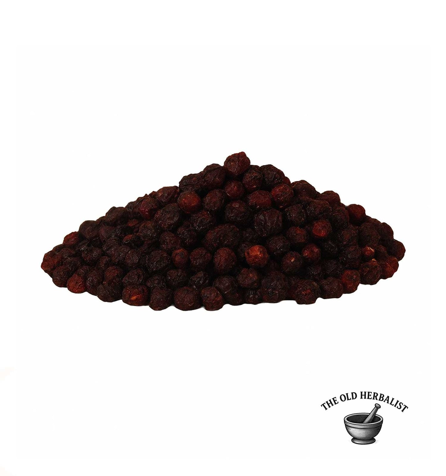Whole schisandra berries for tea and wellness use.