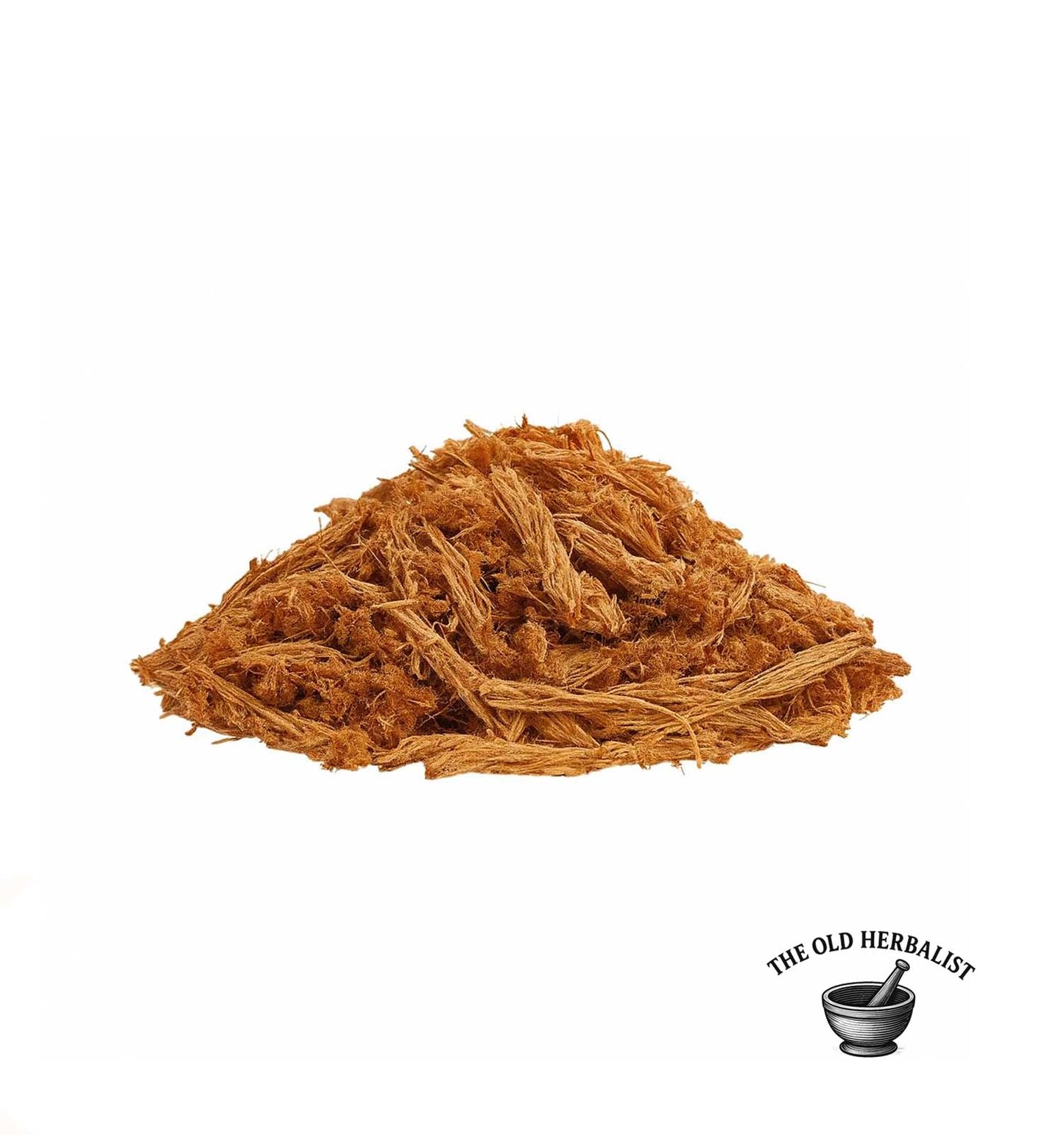 Loose dried pine buds with resinous texture for herbal tea.