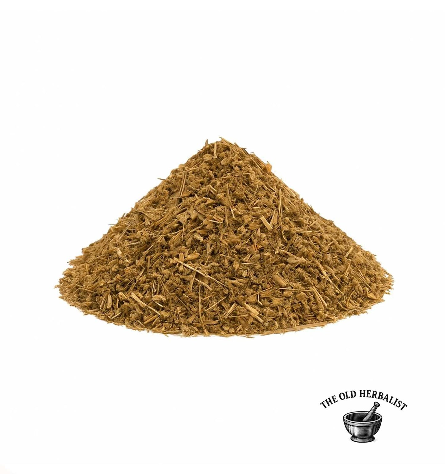 Loose yellow yarrow stems and flowers for herbal tea.