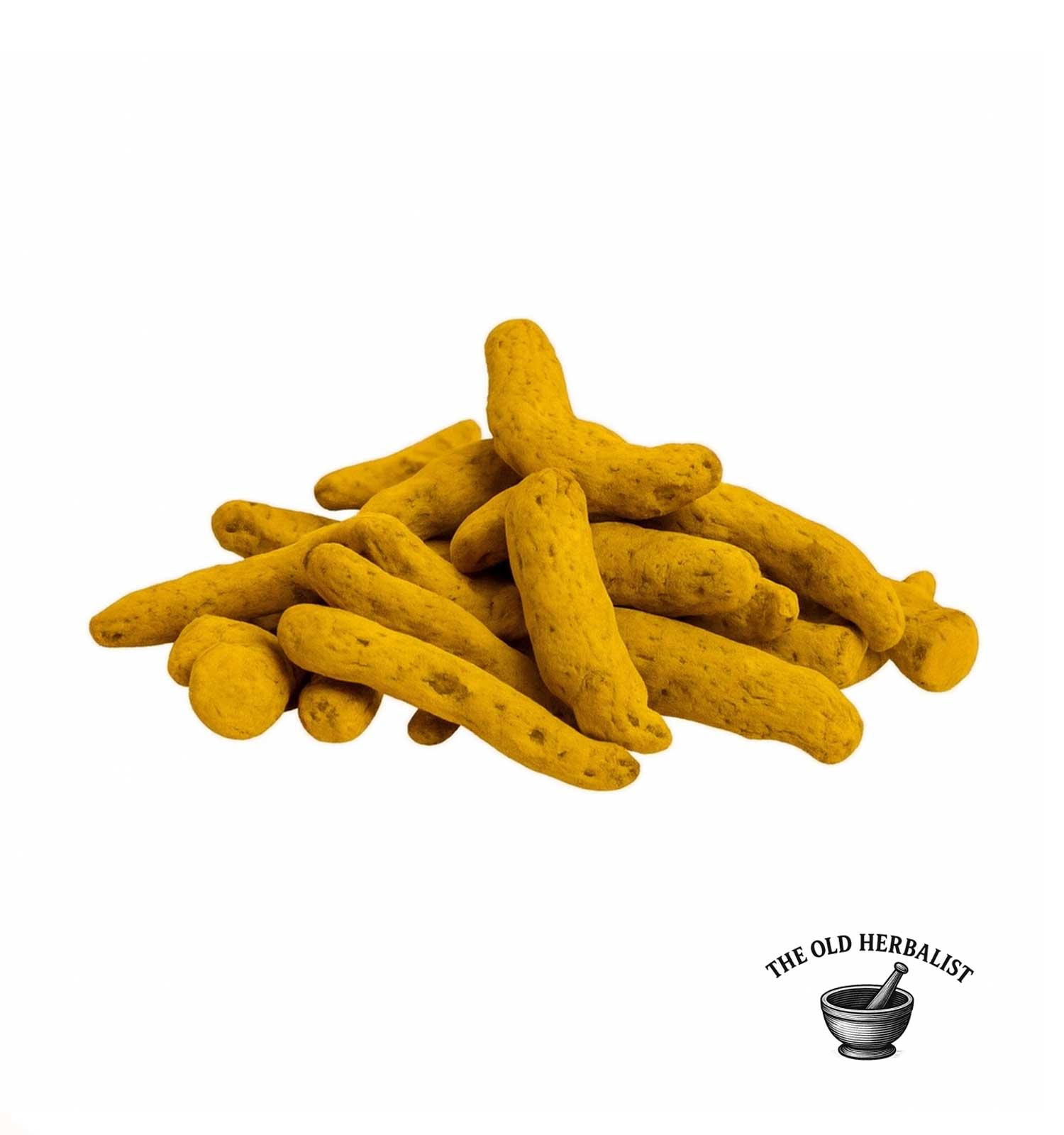 Whole turmeric root for cooking and herbal infusions