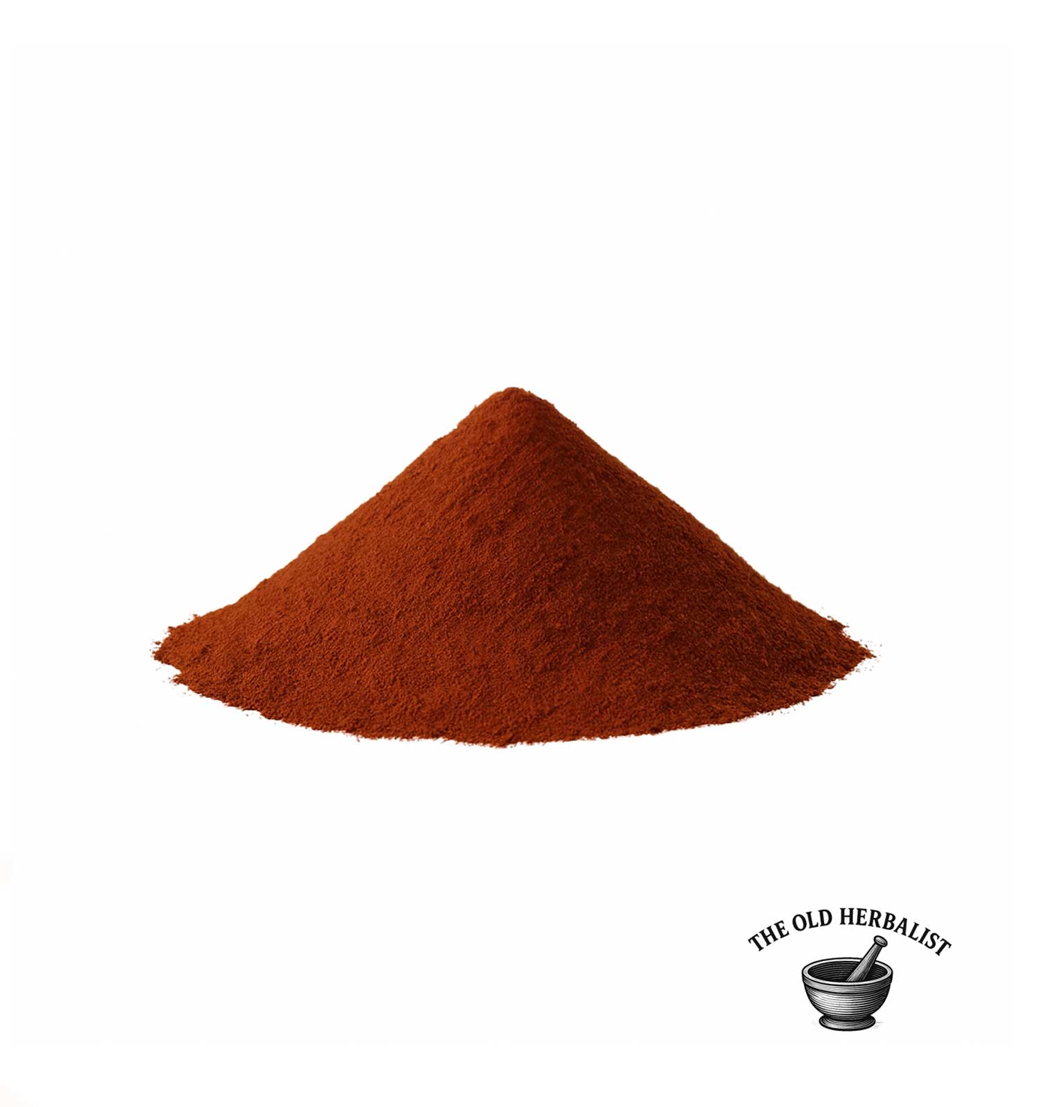 Finely ground kamala powder for hair and textile coloring