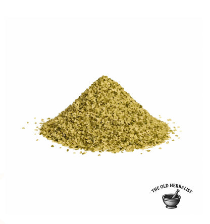 Organic hulled hemp seeds close-up for culinary use.