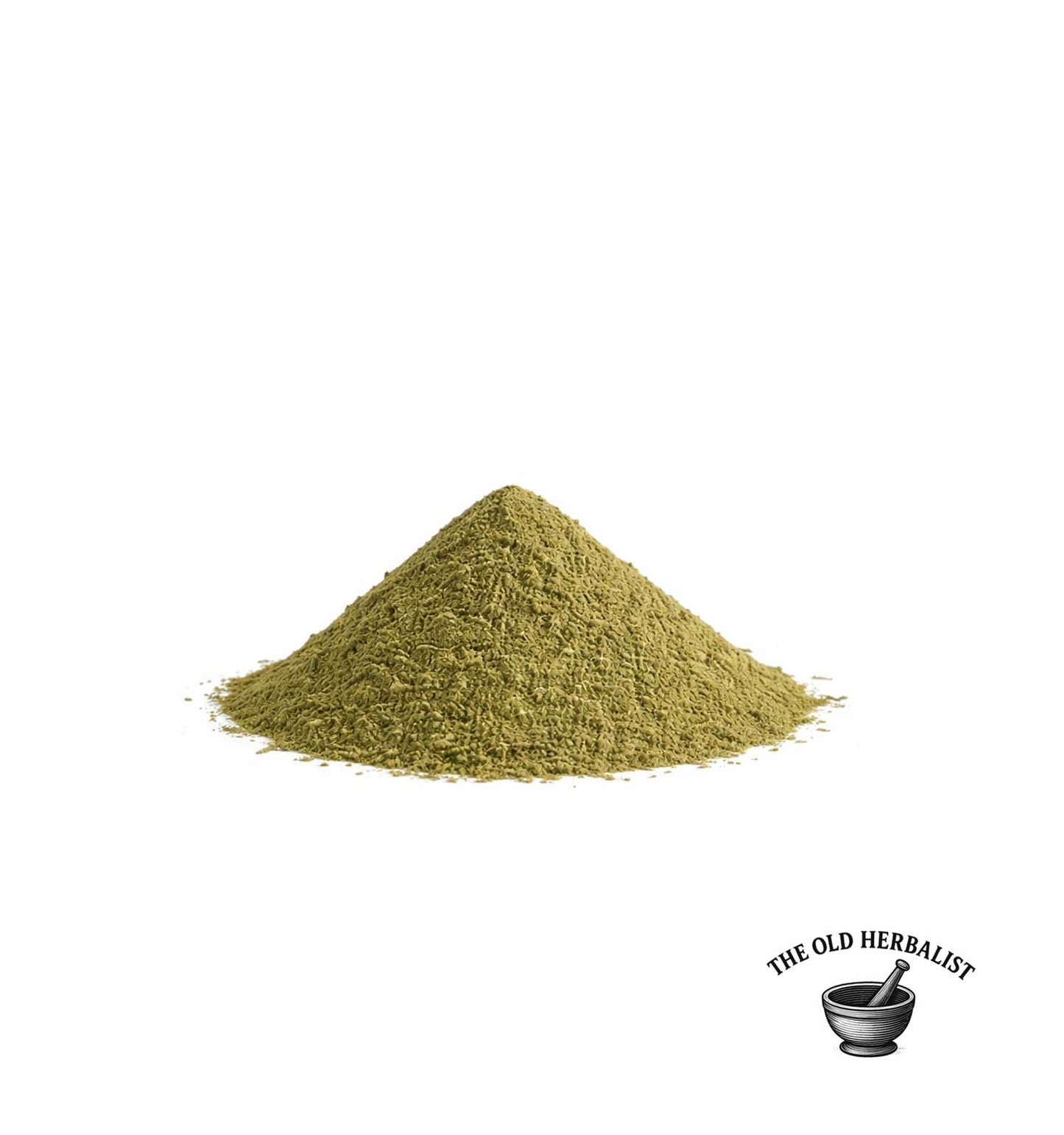 Finely ground sweet wormwood powder for herbal use.