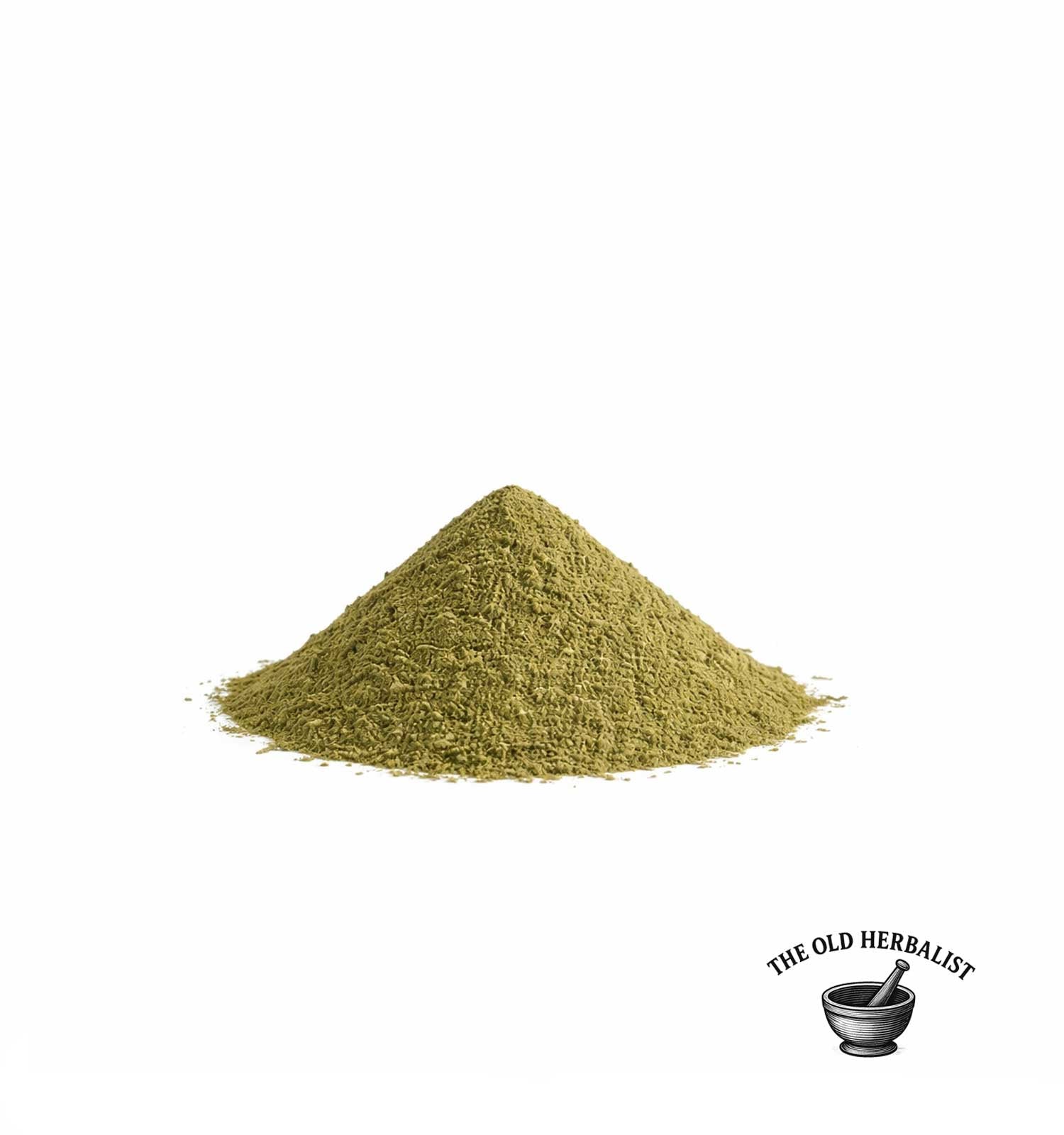 Finely ground sweet wormwood powder for herbal use.