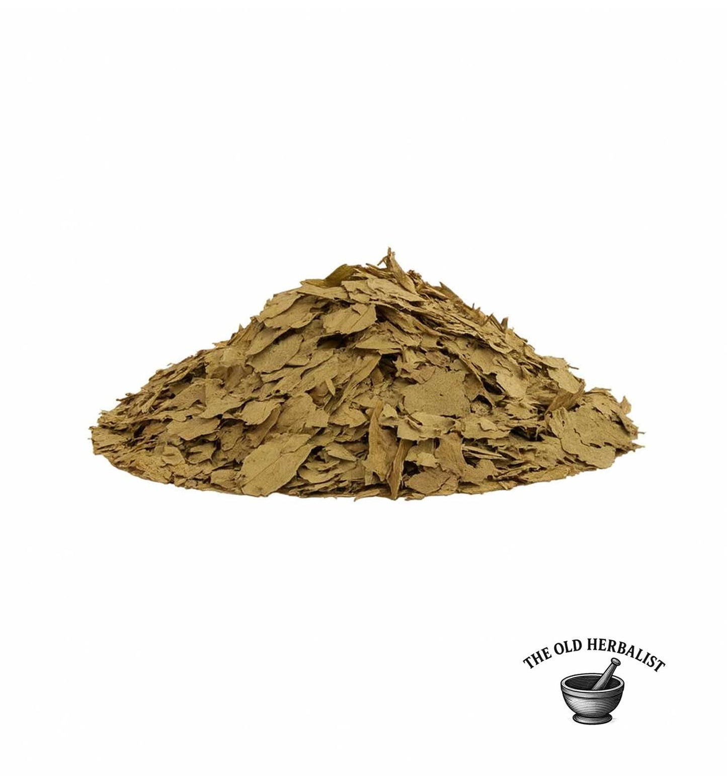 Loose European ash leaves for traditional herbal infusion.