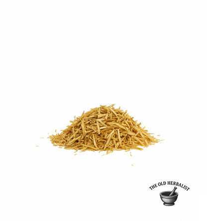 pile of Dried angelica root