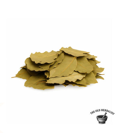 Natural bay leaves for cooking and herbal infusion.