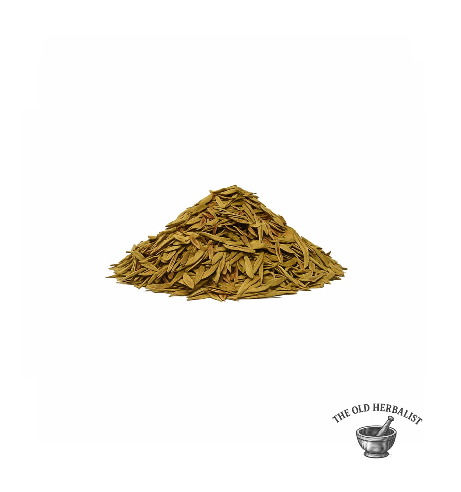 Loose olive leaf tea from Olea europaea plant.