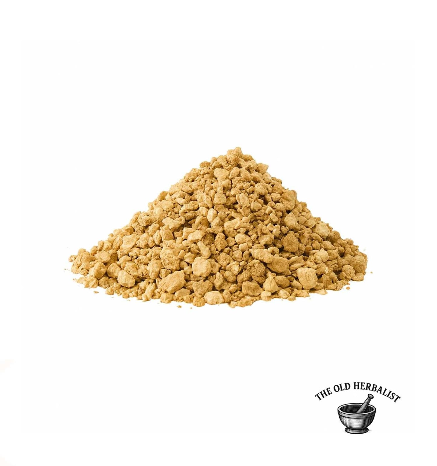 Polygonum bistorta dried root pieces for traditional herbal use.