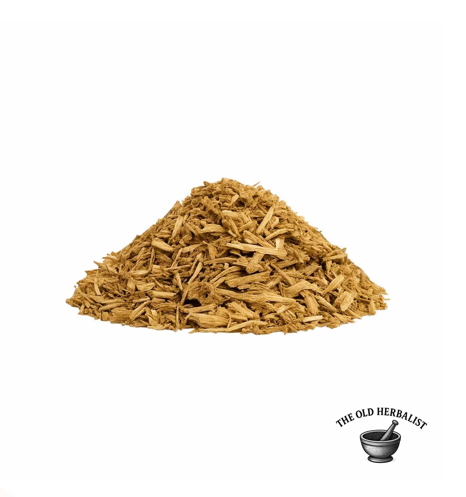 Chicory root cut pieces for tea and caffeine-free beverages.