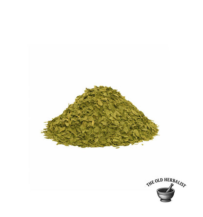 Dried smoke tree leaves