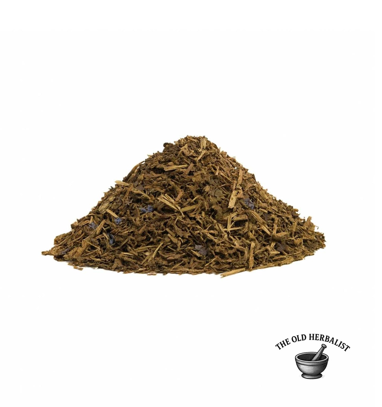 Loose cut Echium vulgare herb for traditional herbal tea use.