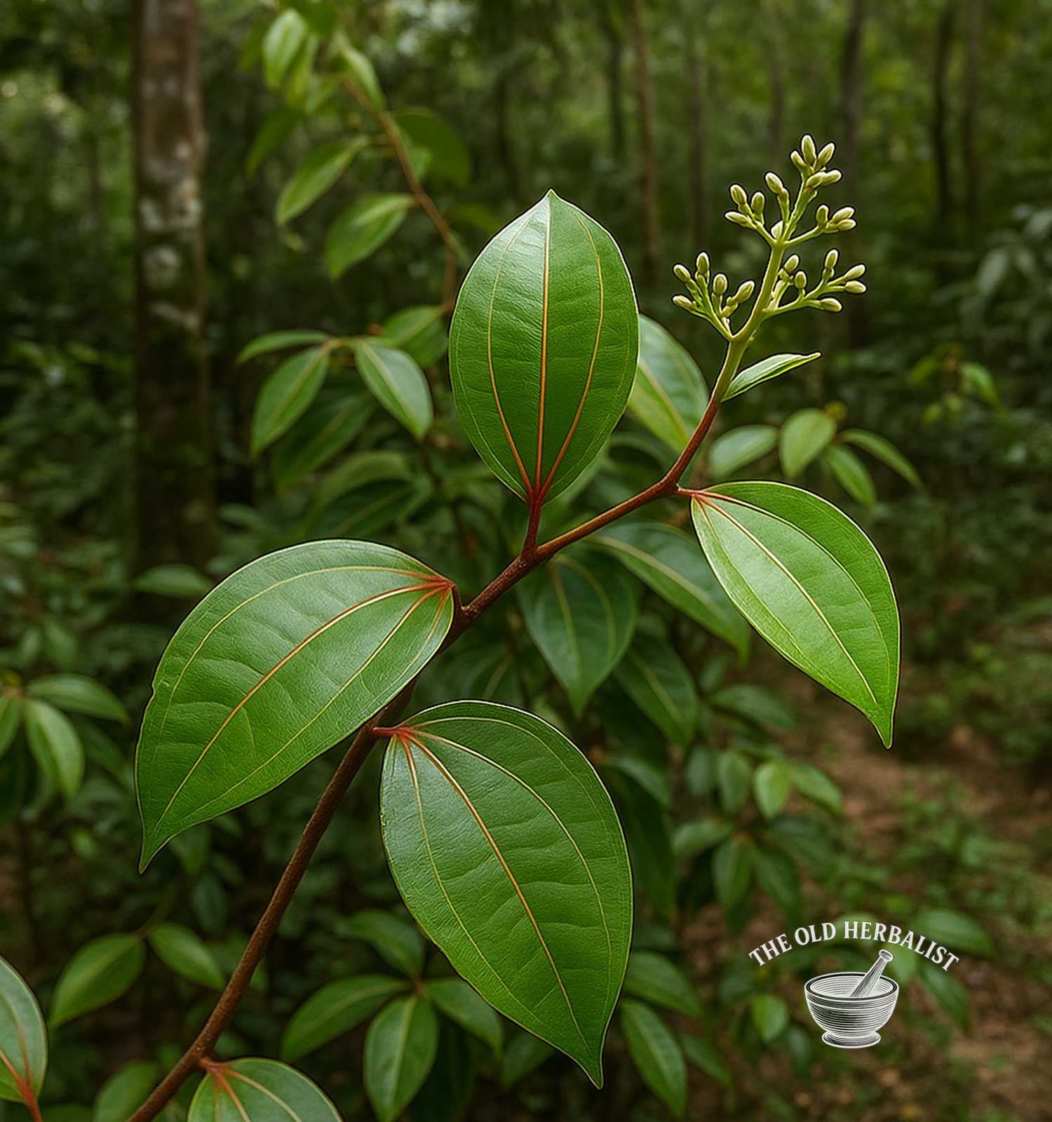 Ceylon cinnamon plant