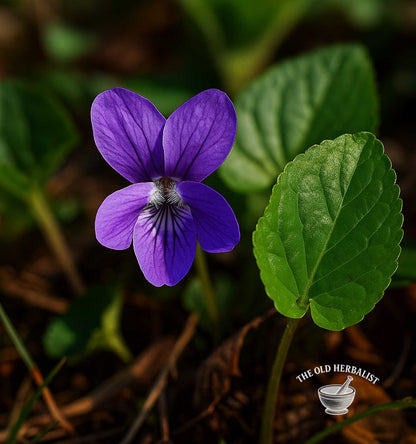 sweet violet plant
